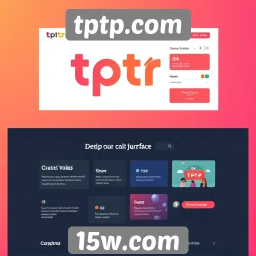 Análise da interface do usuário do site tptp.com